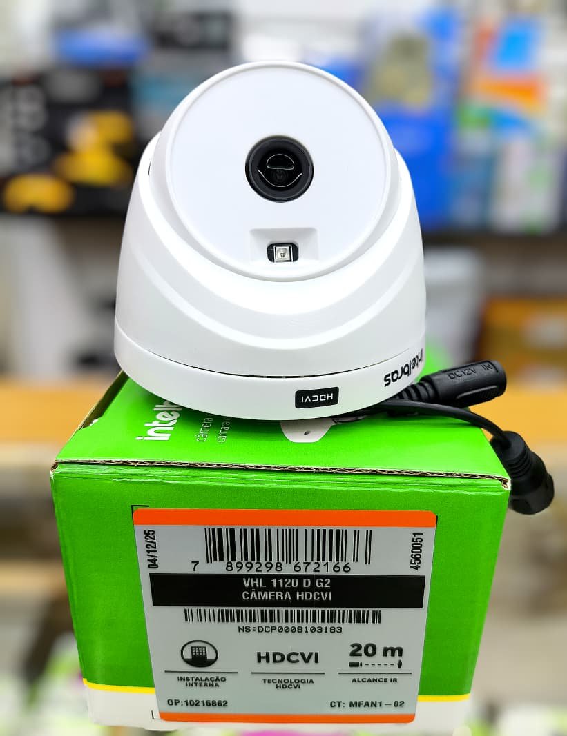 Câmera Dome Intelbras VHL 1120 D G2