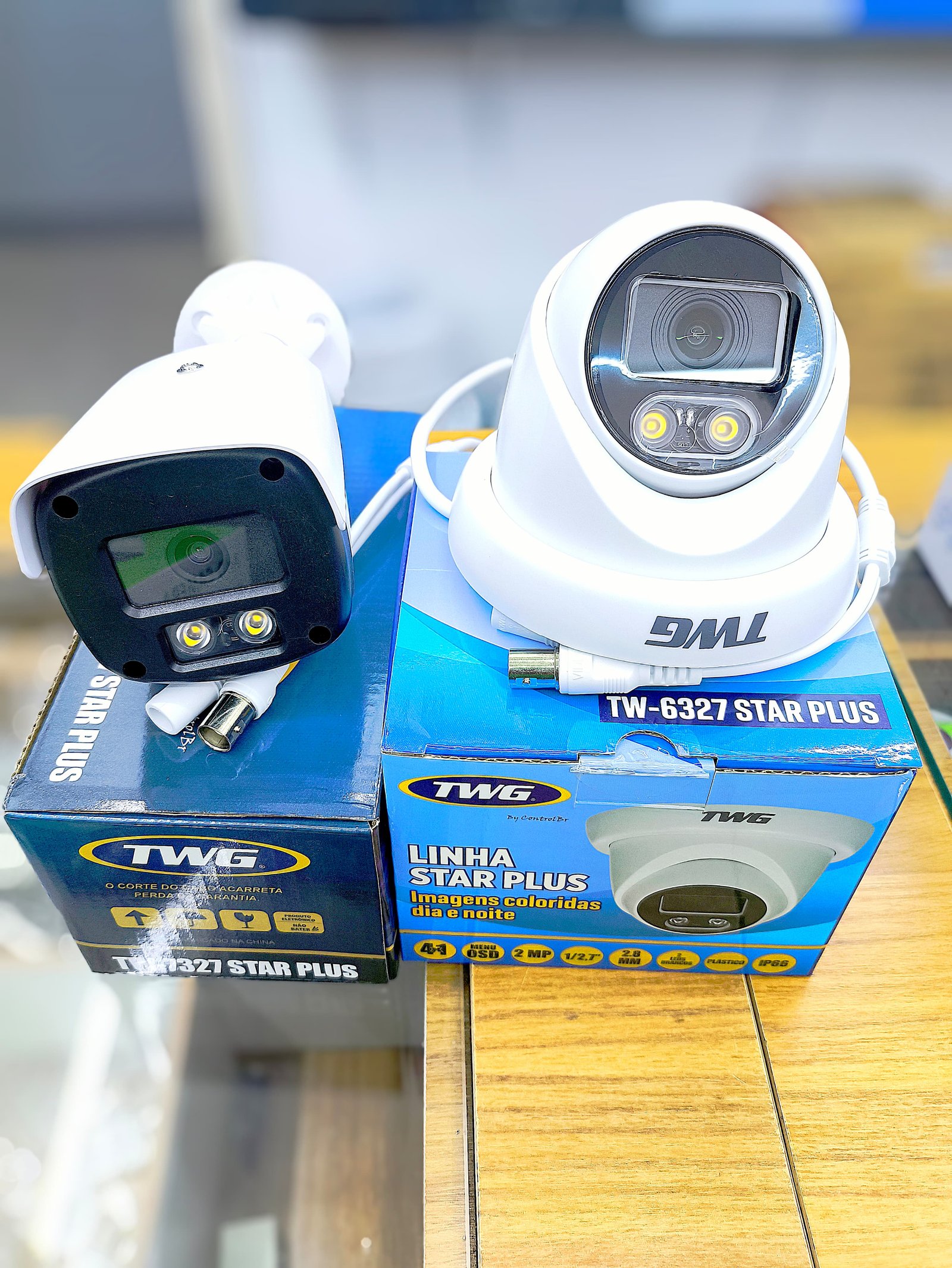 Câmeras Bullet e Dome TWG da linha Star Plus