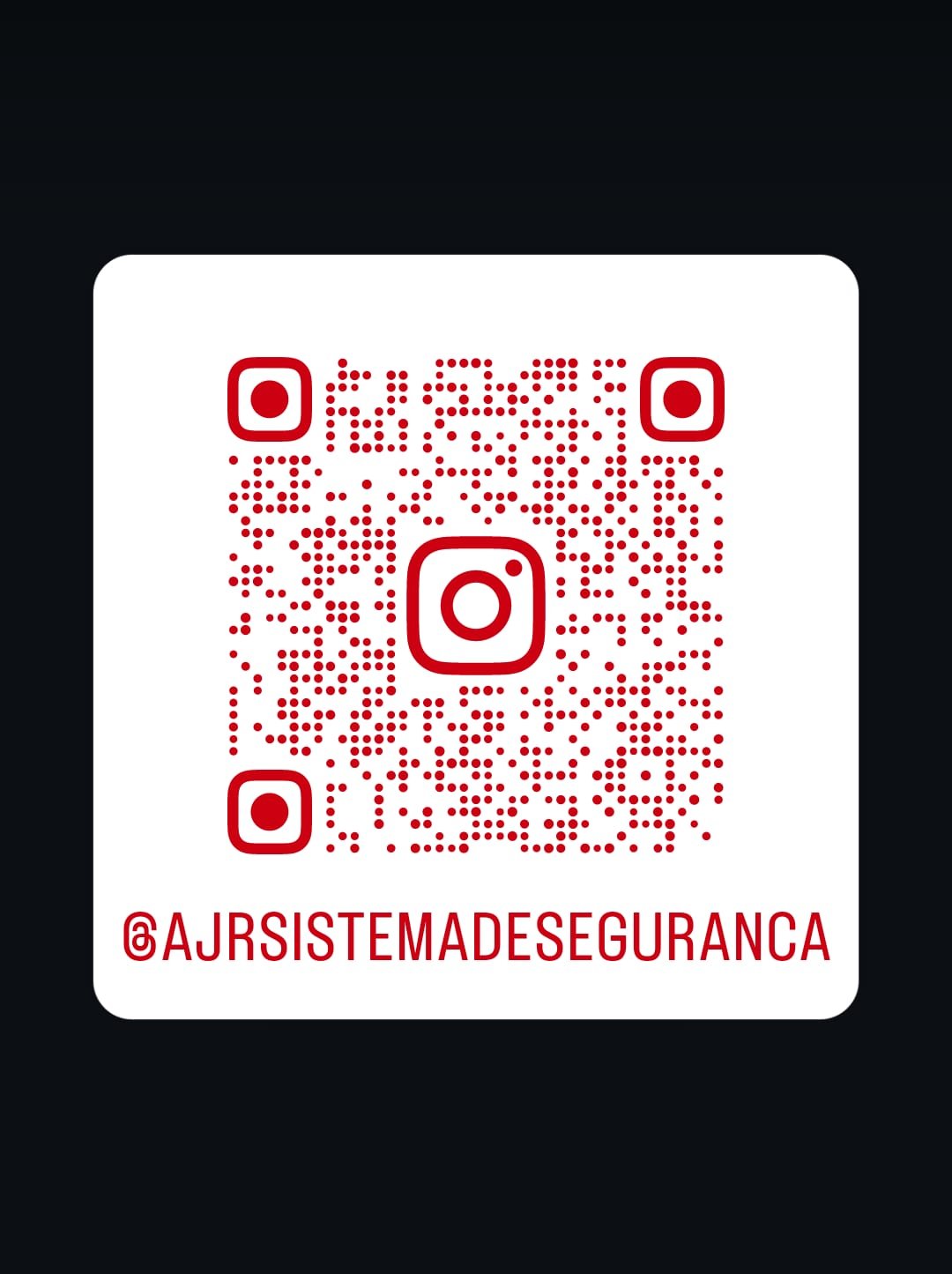 QR Code do Instagram da AJR